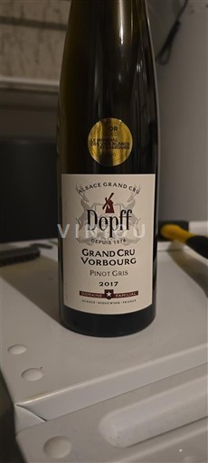 Alsazia Pinot grigio Grand Cru Dopff Grand cru vorbourg 2017