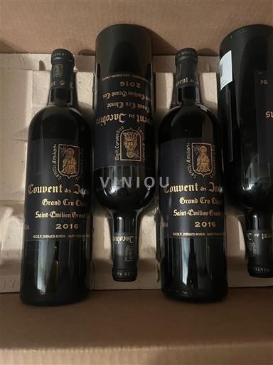 Bordeaux Saint-Émilion Grand Cru Grand Cru Couvent des Jacobins 2016