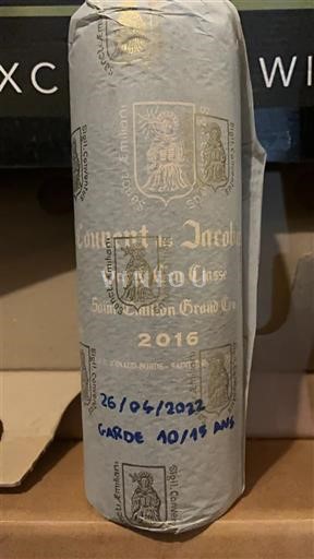 Bordeaux Saint-Émilion Grand Cru Grand Cru Couvent des Jacobins 2016