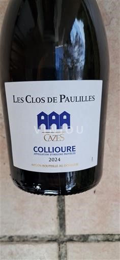 Roussillon Collioure Les Clos de Paulilles 2024