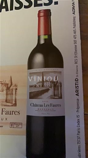 Bordeaux Château Les Faures 2023