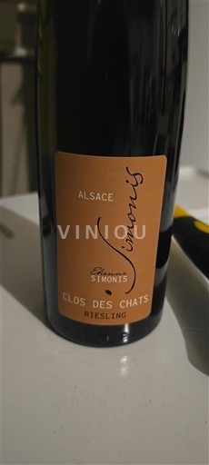 Alsace Riesling Domaine Simonis Clos des Chats 2023