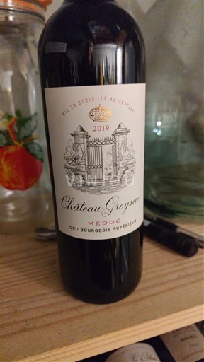 Bordeaux Médoc Cru Bourgeois Supérieur Château Greysac 2019
