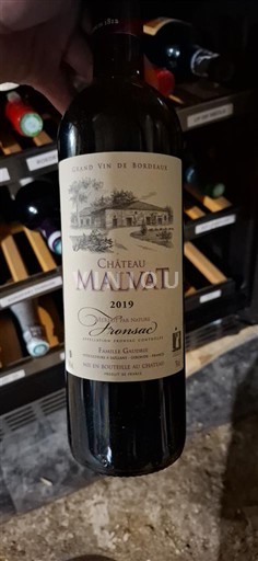 Bordeaux Fronsac Château Malvat 2019