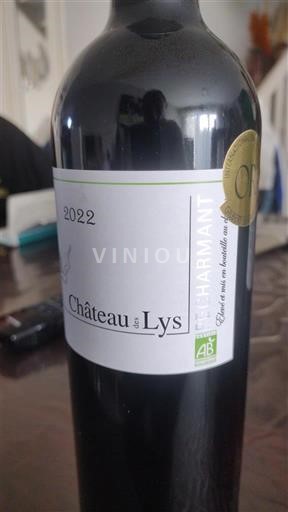 Jihozápad Pécharmant Château Lys 2022