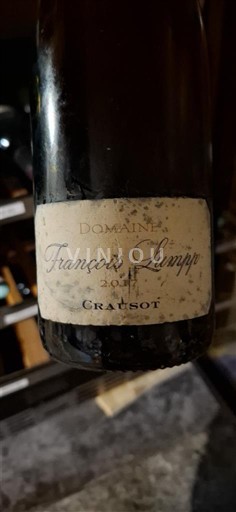 Bourgogne Givry Premier Cru Domaine François Lumpp Crausot 2017