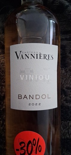 Provence Bandol Château Vannières 2022