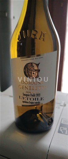 Jura L'Étoile Domaine Geneletti Savagnin Ouille 2022