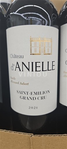 Bordéus Saint-Émilion Grand Cru Grand Cru Château Anielle 2021
