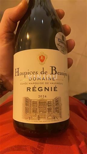 Beaujolais Régnié Hospices de Beaujeu Marquise de Vaudreuil 2024