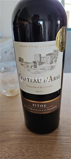Langvedok Fitou Château Arse Terroir d'Altitude 2022