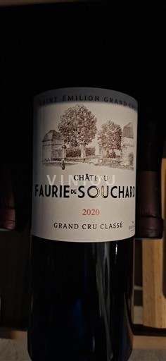 Burdeos Saint-Émilion Gran Cru Grand Cru Classé Château Faurie de Souchard 2020
