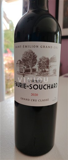 Bordéus Saint-Émilion Grand Cru Grand Cru Classé Château Faurie de Souchard 2020