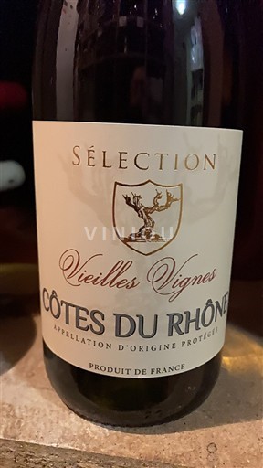 Vale do Ródano Côtes-do-Ródano Sélection Vieilles Vignes 2014
