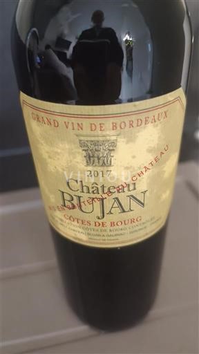 Bordeaux Côtes-de-bourg Château Bujan 2017
