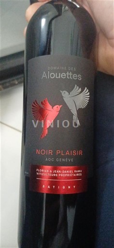 Genève Không được chỉ định Domaine Des Alouettes Noir Plaisir Không niên vụ