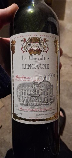 Bordeaux Le Chevalier Lengagne 2004