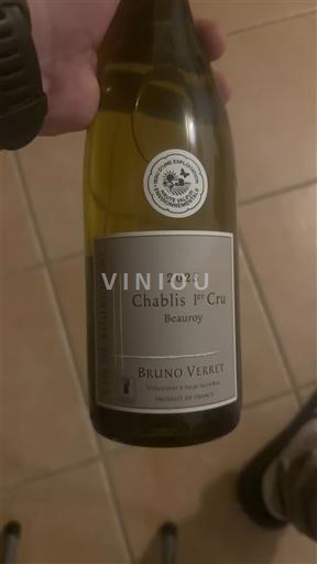 Burgund Chablis Premier Cru Premier Cru Bruno Verret Beauroy 2023