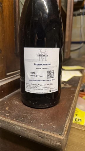 Thung lũng Rhône Không được chỉ định Art Mas Hermanium 2018
