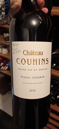 Bordeaux Pessac-Léognan Château Couhins 2016