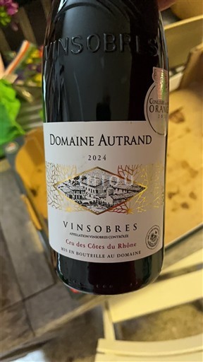 Thung lũng Rhône Vinsobres Domaine Autrand 2024