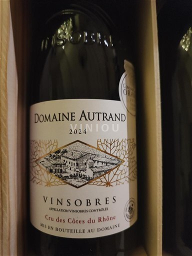 Rhônevallei Vinsobres Domaine Autrand 2024