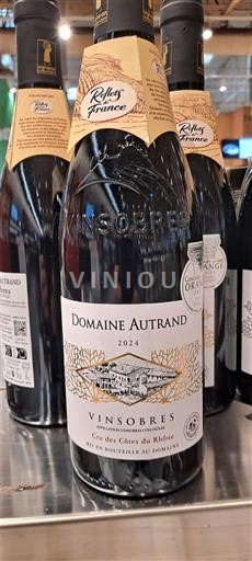 Rhônedalen Vinsobres Domaine Autrand 2024