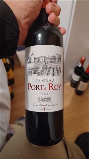 Bordeaux Graves Château Port du Roy 2023