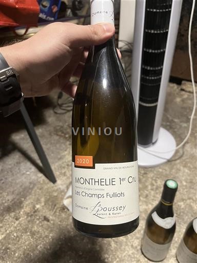 Burgundi Määrittelemätön Premier Cru Domaine Boussey Les Champs Fuillots 2020