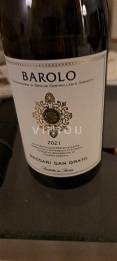 П'ємонт Бароло Massari San Grato 2021