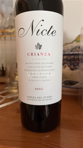 Castiglia e León Ribera del Duero Nicte Crianza 2022