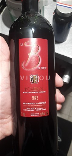 Bordeaux Pomerol Bosc Père & Fils Le B de Bosc 2022