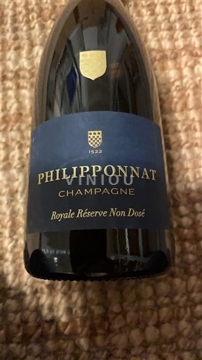 Samppanja Philipponnat Royale Réserve Non Dosé Ei vuosikertaa