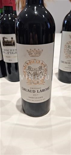 Bordeaux Saint-Julien Grand Cru Château Gruaud Larose 2017