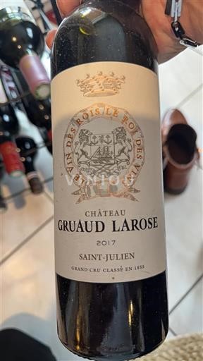 Bordeaux Saint-Julien Grand Cru Château Gruaud Larose 2017