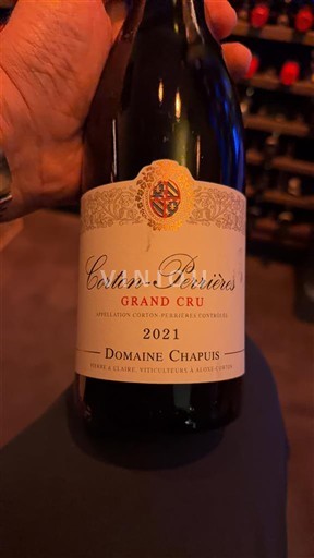 Burgundi Määrittelemätön Grand Cru Domaine Chapuis Corton-Perrières 2021