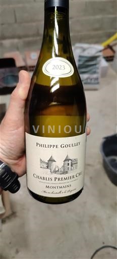 Бургундія Chablis Premier Cru Philippe Goulley Montmains 2023