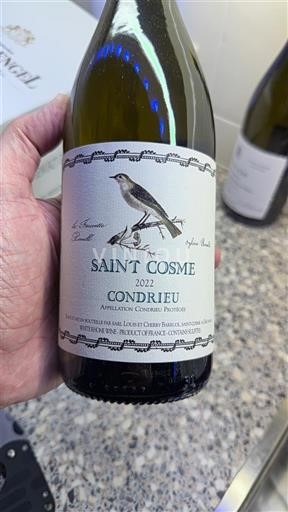 Rhônetal Condrieu Saint Cosme 2022