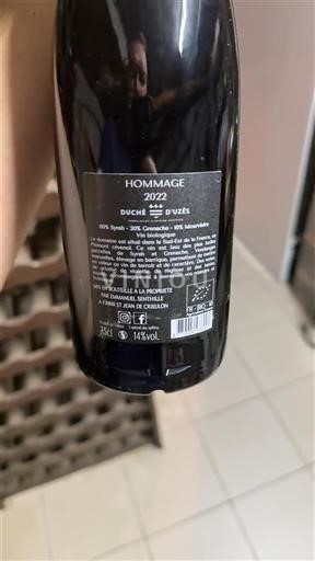 Thung lũng Rhône Duché d'Uzès Duché Uzès Hommage 2022