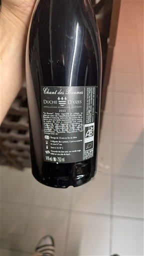 Rhône Valley Duché d'Uzès Chant des Baumes 2022