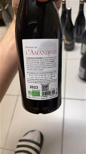 Thung lũng Rhône Không được chỉ định Domaine L'Amandine 2023