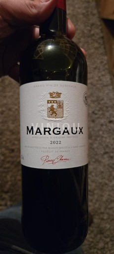 Bordéus Margaux Pierre Chanau 2022
