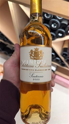 Bordeaux Sauternes Premier Cru Château Suduiraut 2022