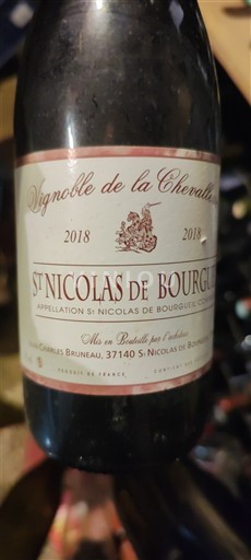 Loirevallei Saint-Nicolas-De-Bourgueil Vignoble de la Chevalerie 2018