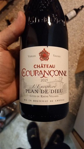 Vale do Ródano Não especificado Château La Courançonne L'Exception 2023