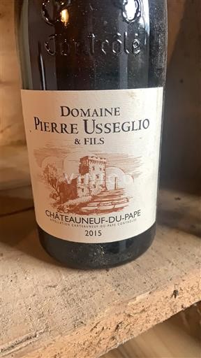 Rhône Valley Châteauneuf-du-Pape Domaine Pierre Usseglio & Fils 2015