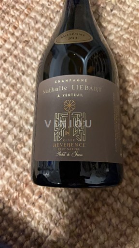 Champagne Nathalie Liebart Révérence Brut Nature 2013