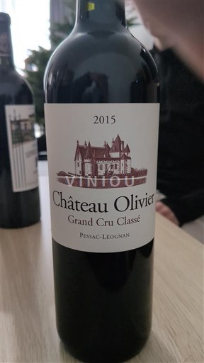 Bordeaux Pessac-Léognan Grand Cru Classé Château Olivier 2015