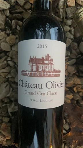 Bordeaux Pessac-Léognan Grand Cru Classé Château Olivier 2015