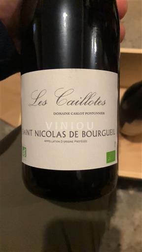 Loire-dalen Saint-Nicolas-De-Bourgueil Domaine Caslot Pontonnier Les Caillotes 2024